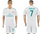 2017-18 Real Madrid 7 RONALDO Home Soccer Jersey