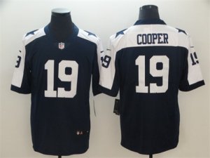 Nike Cowboys #19 Amari Cooper Navy Throwback Vapor Untouchable Limited Jersey