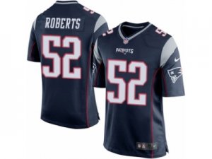 Men Nike New England Patriots #52 Elandon Roberts Game Navy Blue Team Color NFL Jersey