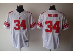 Nike nfl new york giants #34 WILSON whitw Elite jerseys