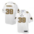 Nike Miami Dolphins #39 Larry Csonka White Men NFL Pro Line Fashion Game Jersey