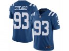 Mens Nike Indianapolis Colts #93 Jabaal Sheard Limited Royal Blue Rush NFL Jersey
