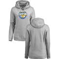 Golden State Warriors 2017 NBA Champions Gray Womens Pullover Hoodie