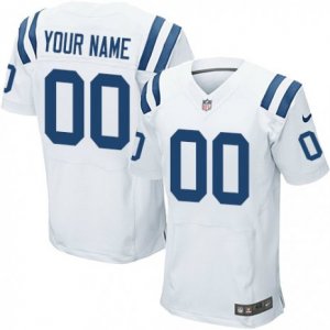 Youth Nike Indianapolis Colts Customized Elite White NFL Jersey