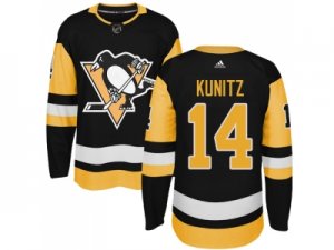 Adidas Men Pittsburgh Penguins #14 Chris Kunitz Black Alternate Authentic Stitched NHL Jersey