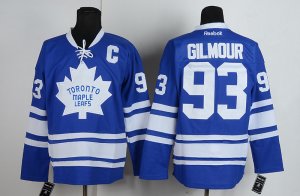 nhl jersey toronto maple leafs #93 gilmour blue[2013 patch C]