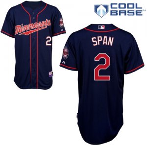 mlb minnesota twins #2 span blue[2011 cool base]