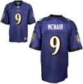 nfl baltimore ravens #9 mcnair purple