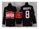 nhl jerseys team canada #8 doughty black[2014 winter olympics]