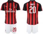 2018-19 AC Milan 20 ABATE Home Soccer Jersey