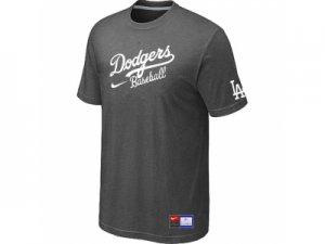 Los Angeles Dodgers Nike Short Sleeve Practice T-Shirt D.Grey