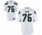 Men's Nike Seattle Seahawks #76 Germain Ifedi Game White NFL Jersey