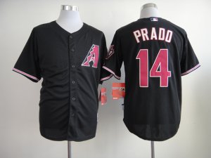 mlb jerseys arizona diamondbacks #14 prado black (A)