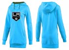 NHL Women Los Angeles Kings Logo Pullover Hoodie 1