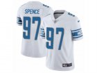 Mens Nike Detroit Lions #97 Akeem Spence Limited White NFL Jersey