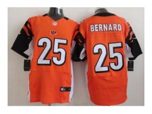 Nike jerseys cincinnati bengals #25 bernard orange[Elite]