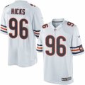 Men's Nike Chicago Bears #96 Akiem Hicks Limited White NFL Jersey