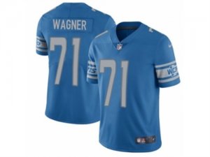 Mens Nike Detroit Lions #71 Ricky Wagner Limited Light Blue Team Color NFL Jersey