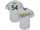 Youth Oakland Athletics #54 Sonny Gray Grey Cool Base Stitched MLB Jersey