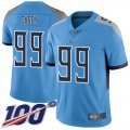 Nike Titans #99 Jurrell Casey Light Blue Alternate Men Stitched NFL 100th