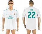 2017-18 Real Madrid 22 ISCO Home Thailand Soccer Jersey