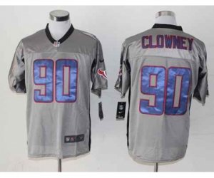 Nike jerseys houston texans #90 clowney grey[Elite shadow][clowney]