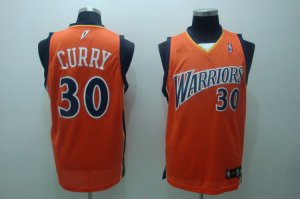 Golden State Warriors #30 Stephen Curry Authentic orange