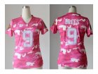 Nike women jerseys new orleans saints #9 brees pink[fashion camo]