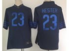 Nike Chicago Bears #23 Devin Hester Blue Jerseys(Drenched Limited)