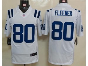 Nike indianapolis colts #80 fleener white Game Jerseys