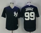 New York Yankees #99 Aaron Judge Navy Cool Base Jersey