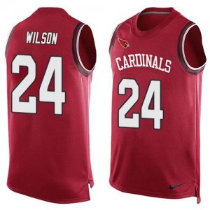 Nike Arizona Cardinals #24 Adrian Wilson Red Team Color Men\'s Stitched NFL Limited Tank Top Jersey