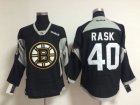 NHL Boston Bruins #40 Tuukka Rask black jerseys