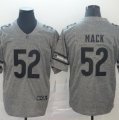 Nike Bears #52 Khalil Mack Gray Gridiron Gray Vapor Untouchable Limited Jersey