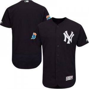 2016 Men\'s New York Yankees Majestic Navy Flexbase Authentic Collection team Jersey