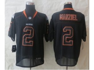 Nike jerseys cleveland browns #2 manziel black[Elite lights out]