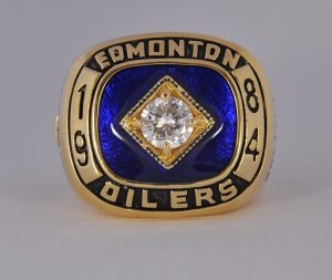 NHL 1984 Edmonton Oilers ring