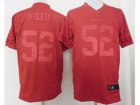 Nike San Francisco 49ers #52 Patrick Willis Red Jerseys(Drenched Limited)