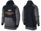 Men Denver Broncos Authentic Logo Hoodie-14