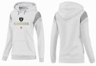 Women Oakland Raiders Logo Pullover Hoodie-050