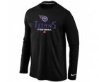 Nike Tennessee Titans Critical Victory Long Sleeve T-Shirt Black