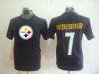 Pittsburgh Steelers 7 Ben Roethlisberger Name & Number T-Shirt