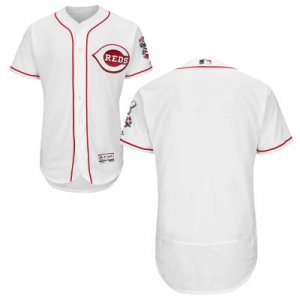 2016 Men Cincinnati Reds Majestic White Flexbase Authentic CollectionTeam Jersey