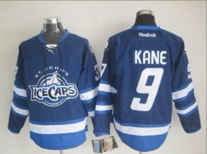St. John\'s IceCaps #9 Kane Blue Reebok Jerse