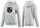 NHL Women Los Angeles Kings Logo Pullover Hoodie 17