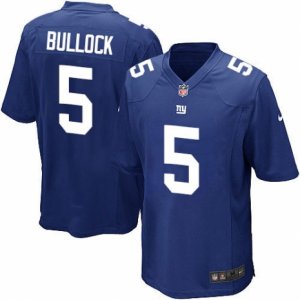 Mens Nike New York Giants #5 Randy Bullock Game Royal Blue Team Color NFL Jersey