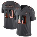 Nike Bears #10 Mitchell Trubisky 2019 Salute To Service USA Flag Fashion Limited Jersey