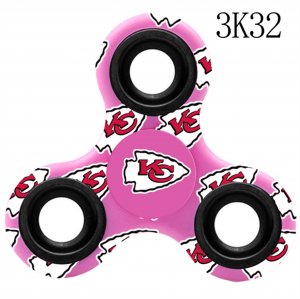 Kansas City Chiefs Multi-Logo 3 Way Finger Spinner