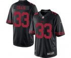 Men's Nike San Francisco 49ers #33 Roger Craig Limited Black NFL Jersey