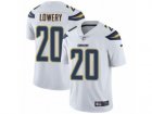Nike Los Angeles Chargers #20 Dwight Lowery Vapor Untouchable Limited White NFL Jersey